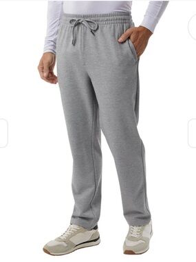 32 Degrees Heat Mens Pique Pant Grey Size Medium